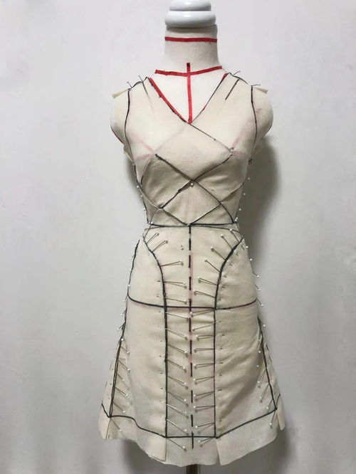 18级服装设计1班立体裁剪课结课报告 从平面构思到立体成衣的探索之旅